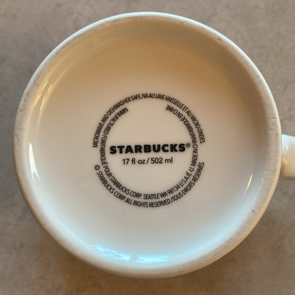 Starbucks Candy Cane Stripe  Exc Shape 17 Oz - Picture 5 of 8